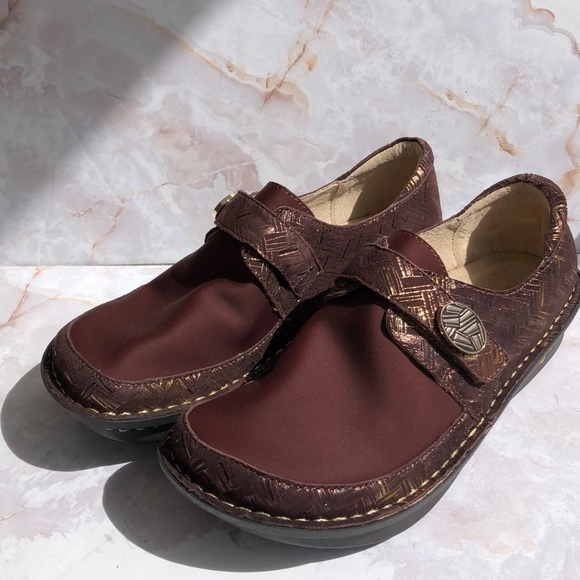 Chaussures Alegria Bartlett Marron Nubuck - Taille US 42 (homme), Neuves En Boîte